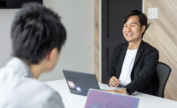 伴走サポートの打ち合わせ風景