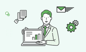 仕組み化を説明してる様子