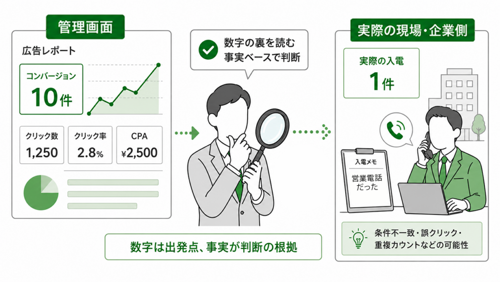 数字の裏を読む「事実ベース」の判断