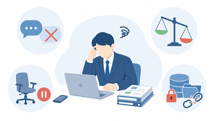 専任でも「1人に任せきり」は危険